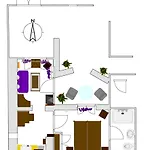 Mit Kleiner Innenhof-terrasse Im Mediterranen Stil
