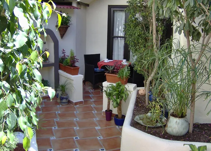 Mit Kleiner Innenhof-terrasse Im Mediterranen Stil 伊科德·德·洛斯·维诺斯
